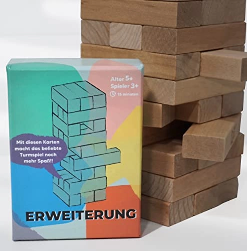 Wobble Tower Card Game - Spanish Kid 54 pieces