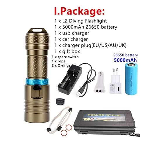 UBCRATTSU - XM-L2 1200LM IPX8