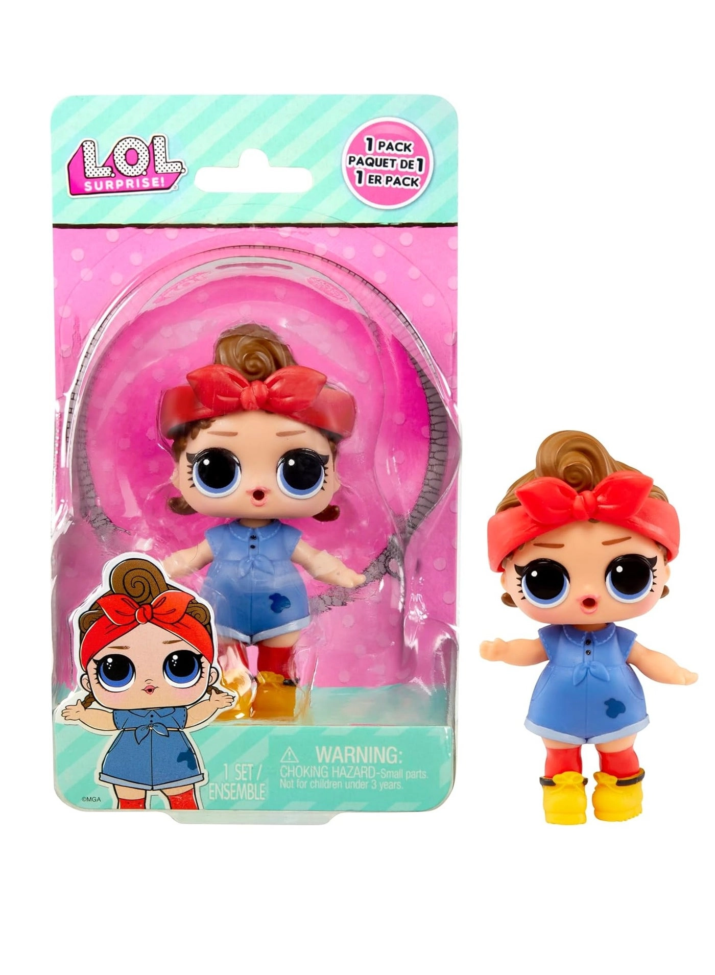MGA Entertainment Tots - Brown Hair Stylish Outfit