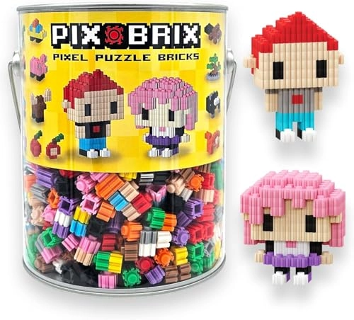 Pixel Art Puzzle Bricks - 1500 pcs
