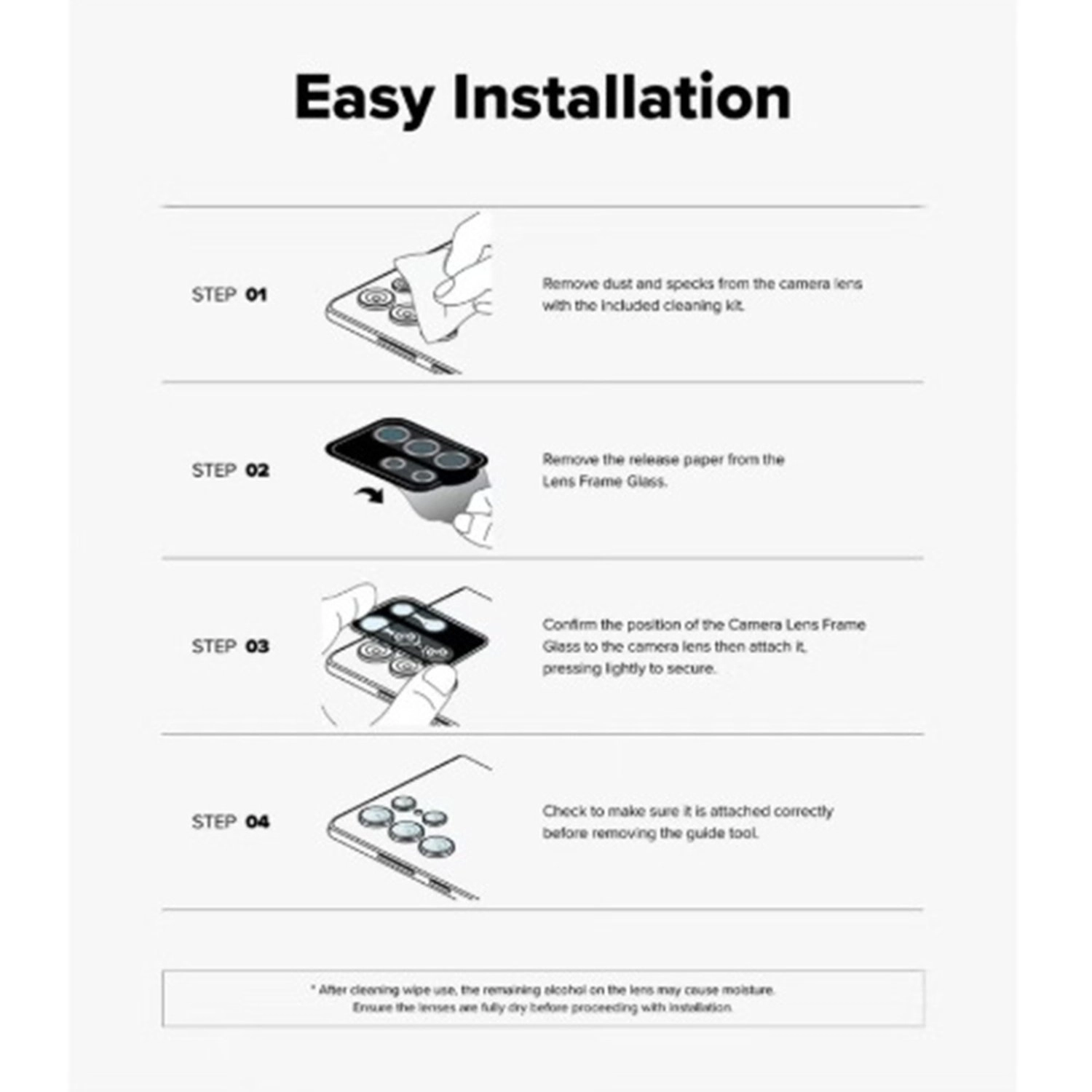 Lens Protector Samsung Galaxy S25 Edge - Sapphire Glass Anti-Glare Case-Friendly