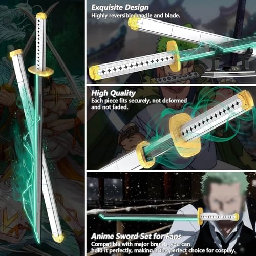 Anime Cosplay Swords Building Set