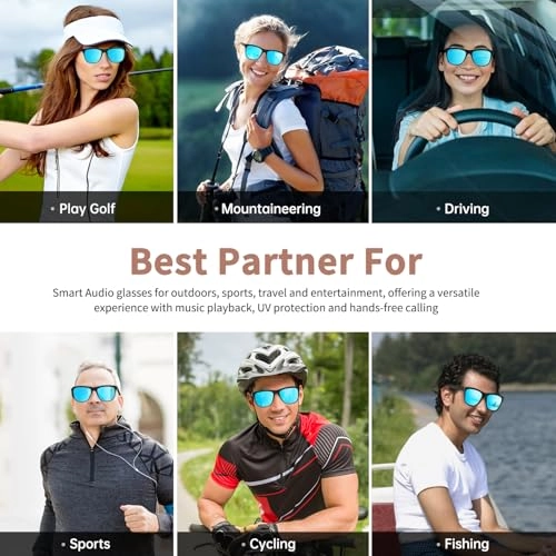 Smart Sunglasses - Bluetooth UV400 Polarized