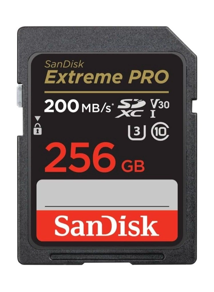 Extreme Pro SD UHS I 256GB
