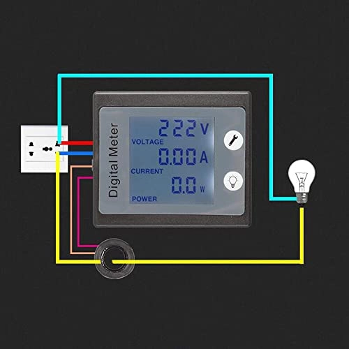 AC 80-260V 100A Digital Display Panel Meter