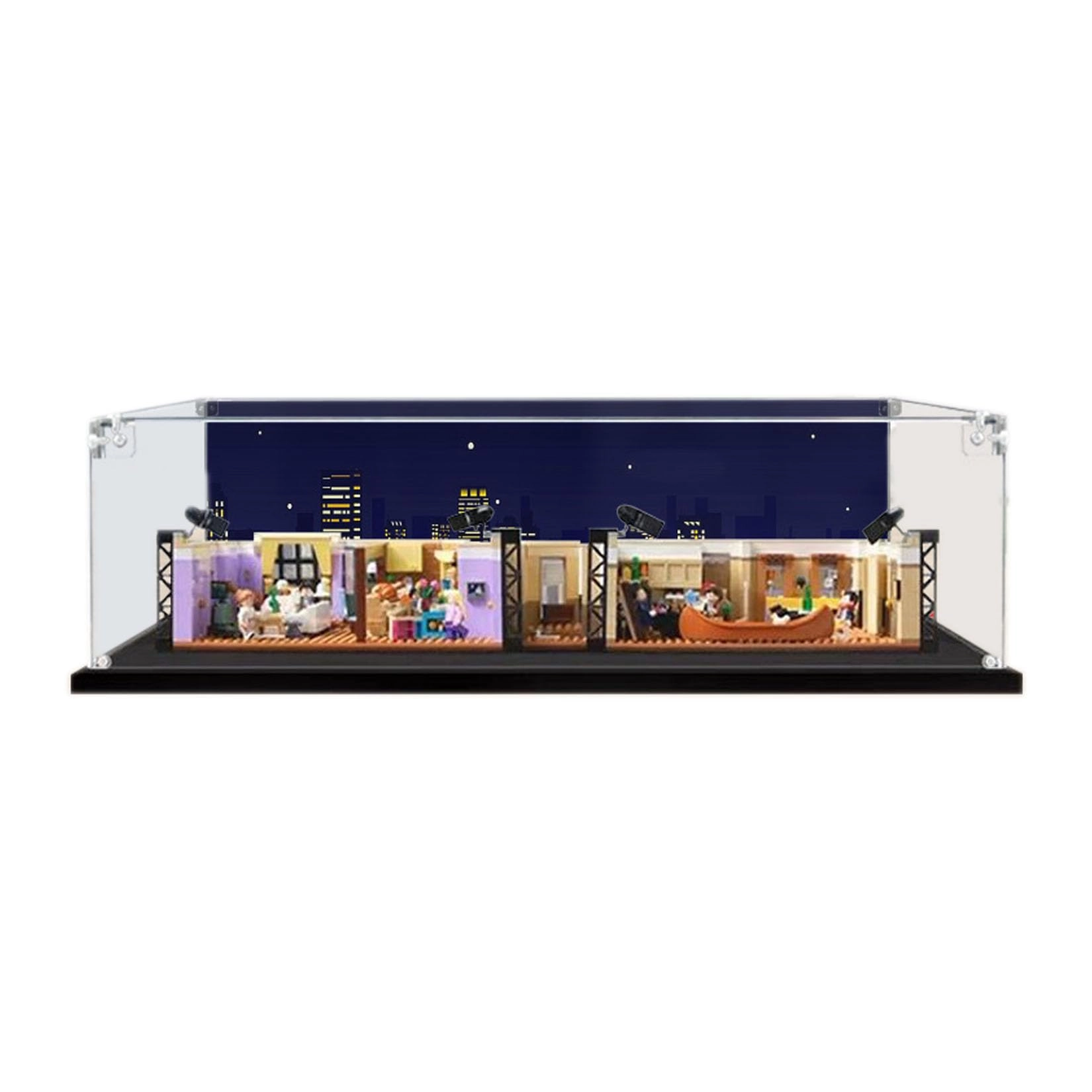 HALFS Acrylic Display Case for The Friends Apartments 10292 - 1 piece