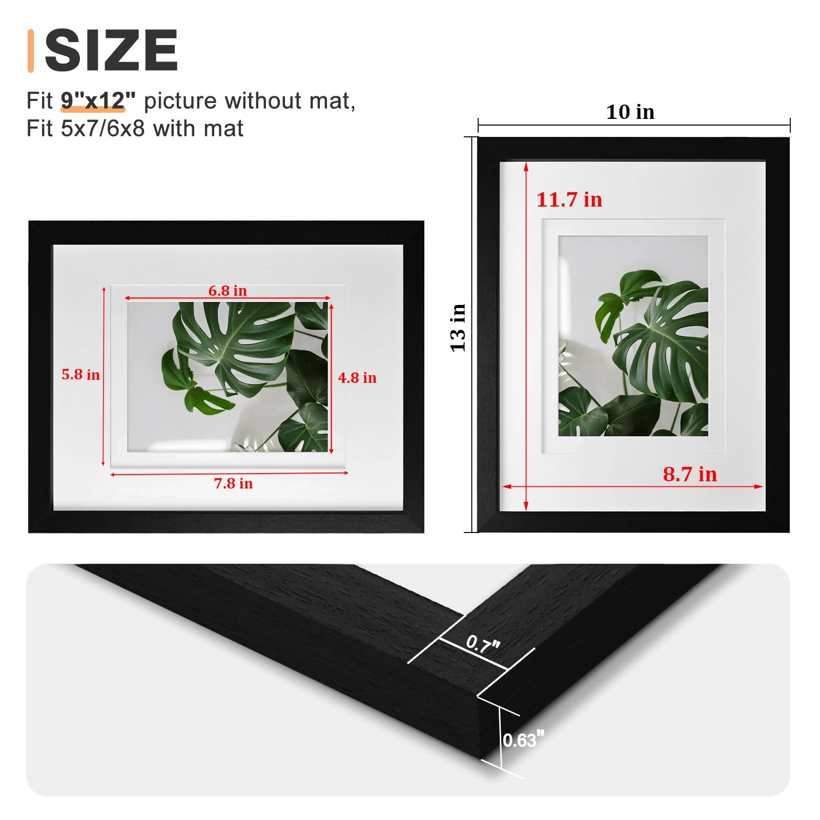 Picture Frames - 9x12