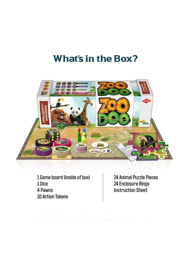 Zoodoo - Jigsaw Puzzle Twist Multicolor