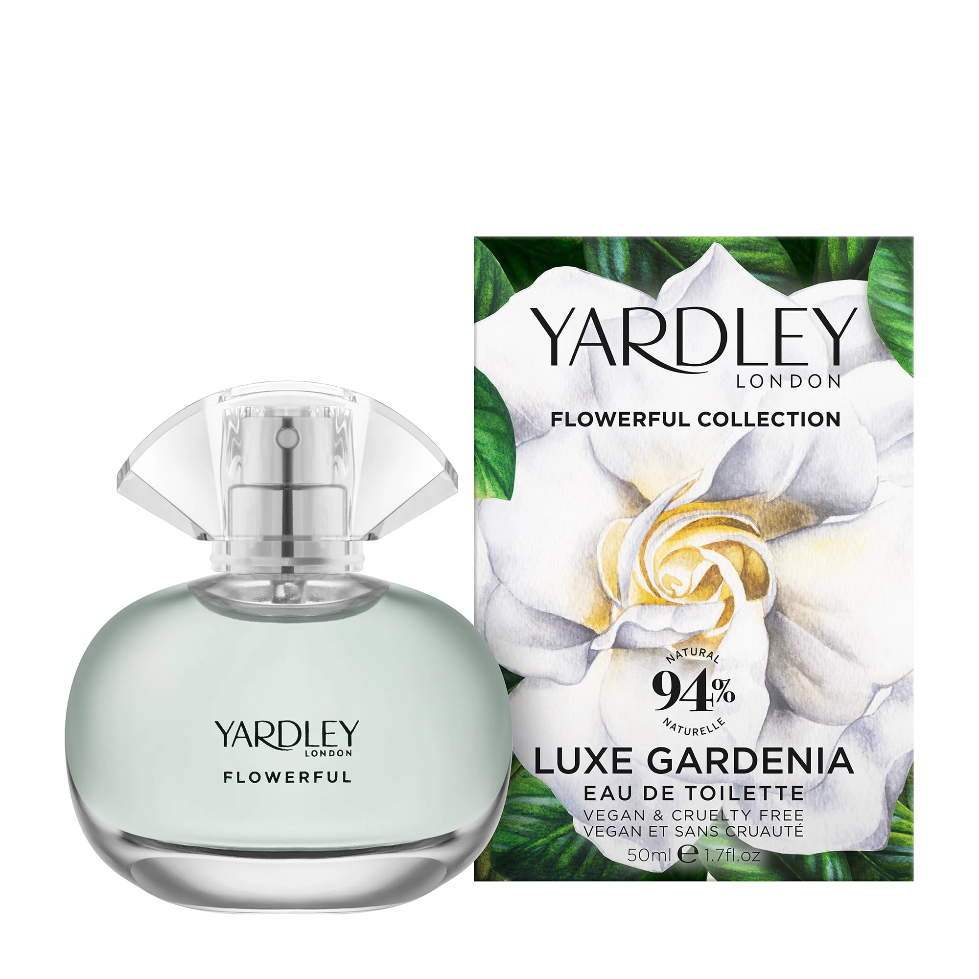 YARDLEY LONDON Luxe Gardenia Eau de Toilette 50ml