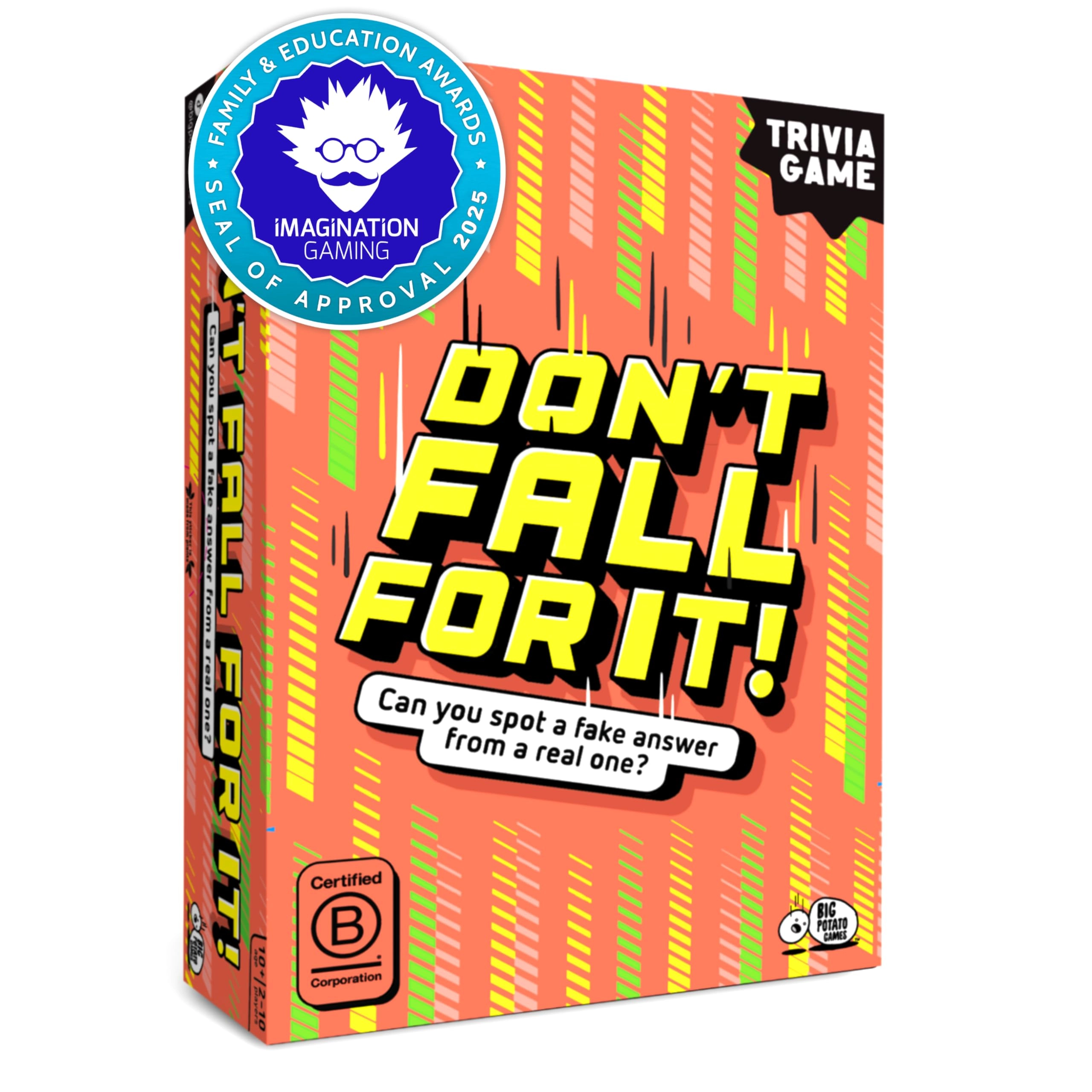 BIG POTATO Don’t Fall for It! - Family Team Party Game