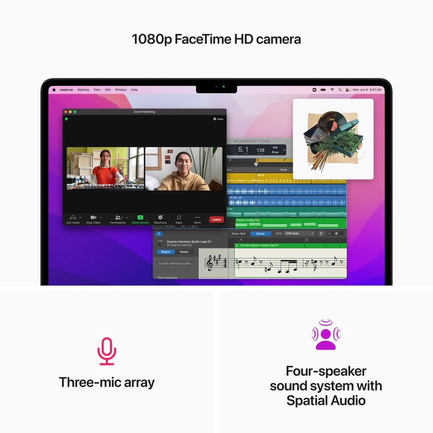 MacBook Air 13.6-inch (2022) MLXW3AB/A - 13.6'' M2 8GB 256GB SSD