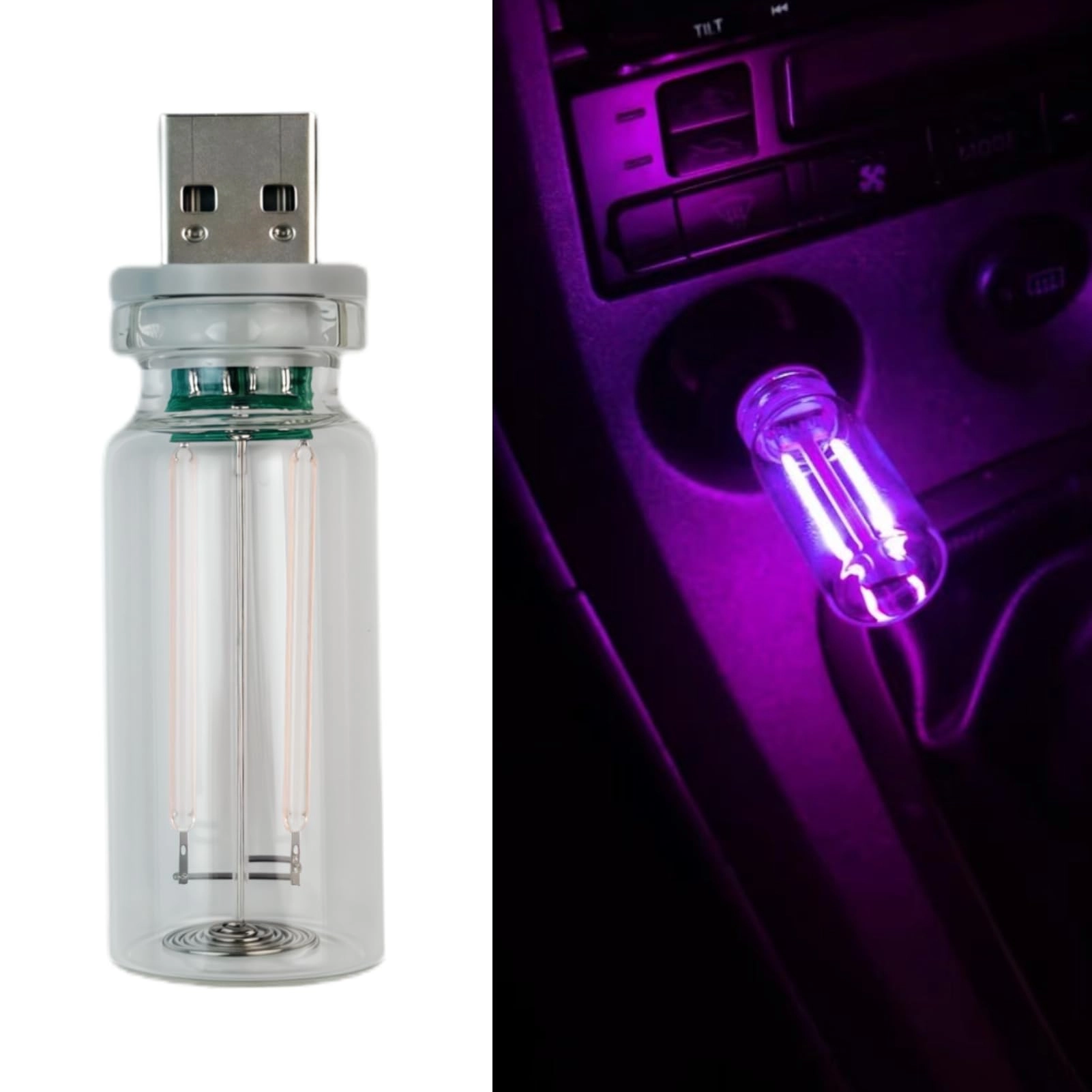 poteital USB Touch Control Led Lights - Usb Led Light purple