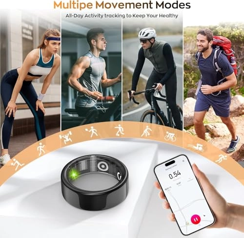 Smart Ring - IP68 Waterproof Rose Gold 9