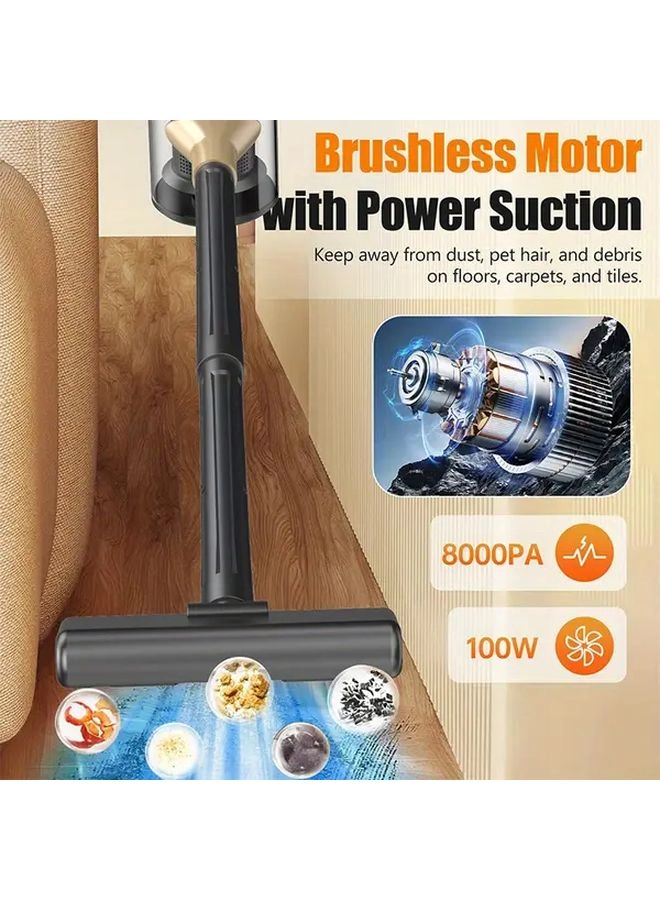 4-in-1 Wireless Handheld Vacuum Cleaner - 2000mAh