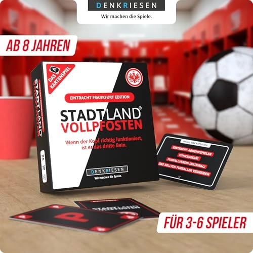 Stadt Land VOLLPFOSTEN: Eintracht Frankfurt Edition - Card Game (German)