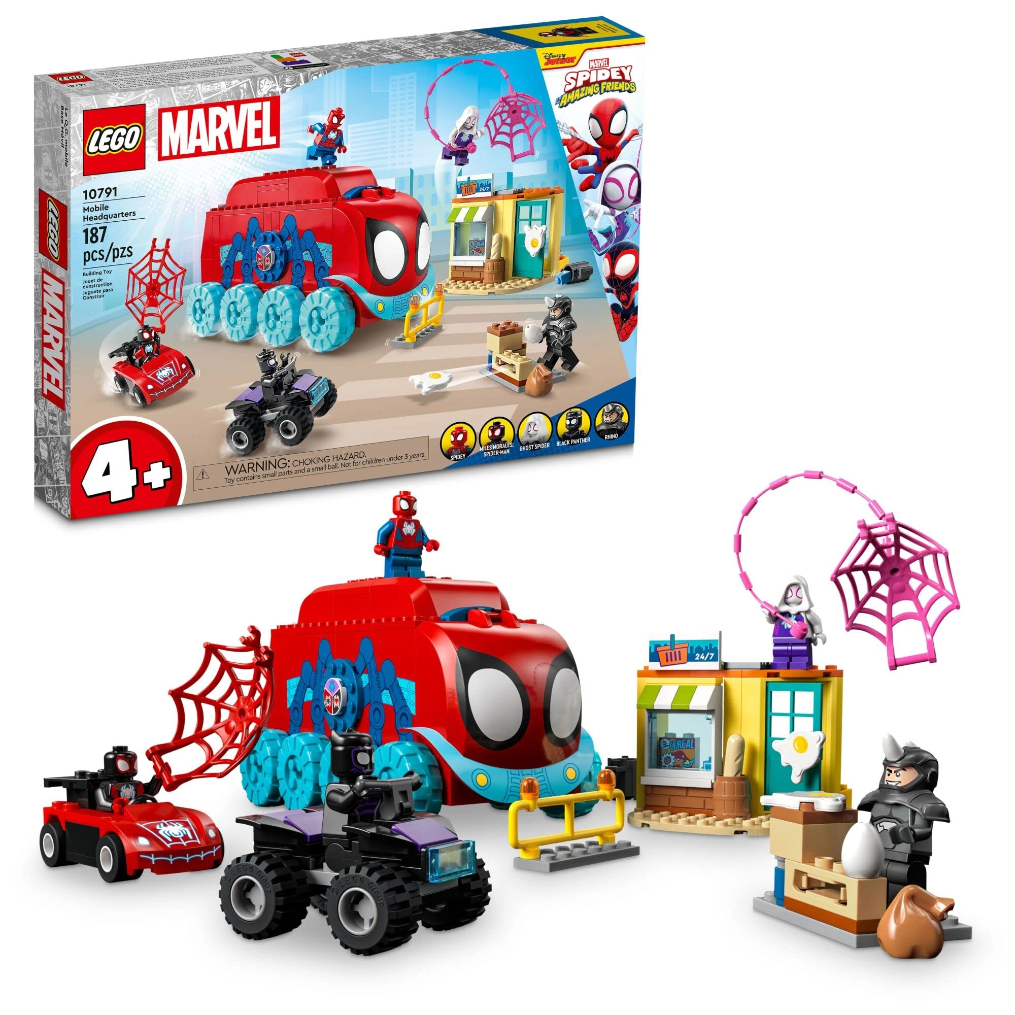 Marvel Team Spidey's Mobile Headquarters (10791) - Spidey and His Amazing Friends Series