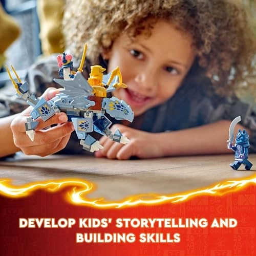 NINJAGO Young Dragon Riyu (71810) - Minifigures Book & Surprise Stickers