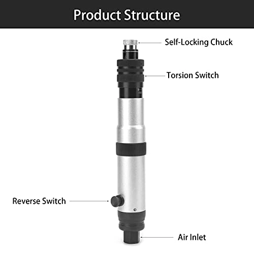 KP-833k - Pneumatic Straight Handle Preset Torsion