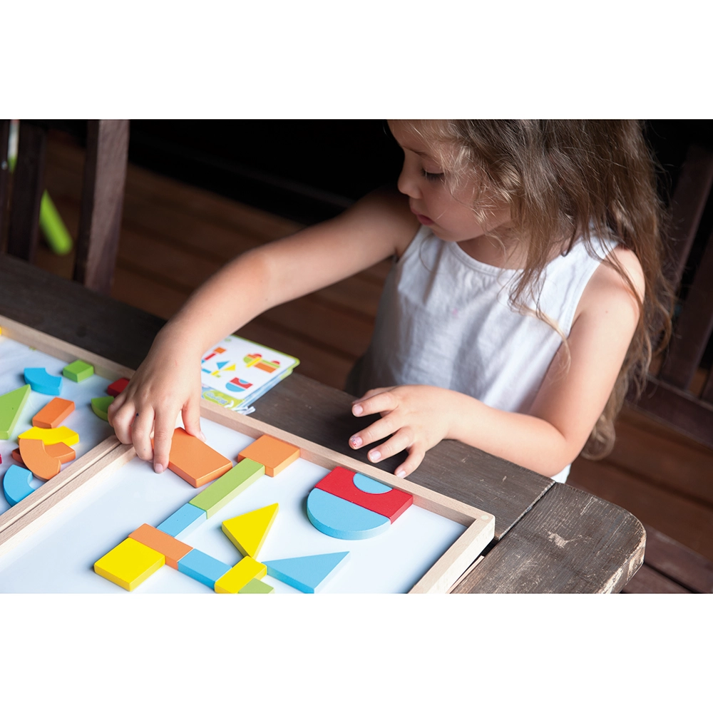 Magnetic Shapes Box - Suitable for 3 years and above 42 pieces