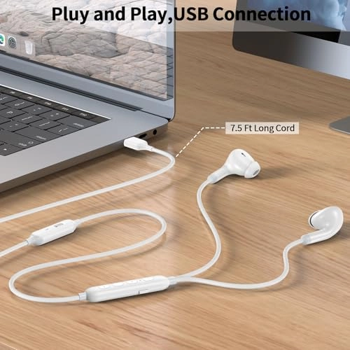 USB Earbuds - Wired Earbud