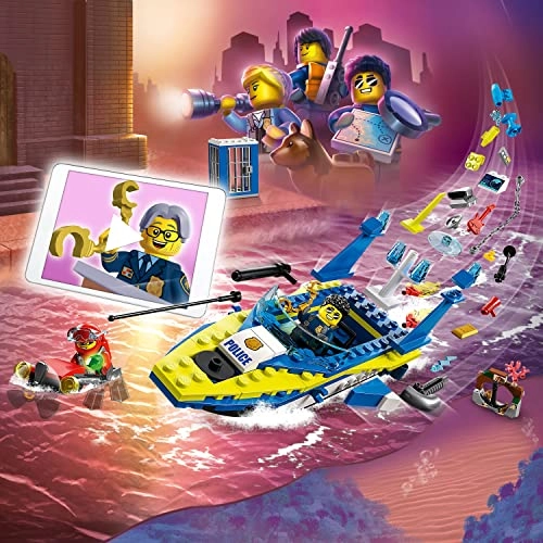 LEGO City Water Police Detective Missions (60355) - Multicolor