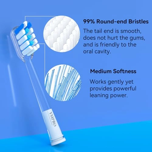 Toothbrush Heads - Compatible with Laifen 10 Pack