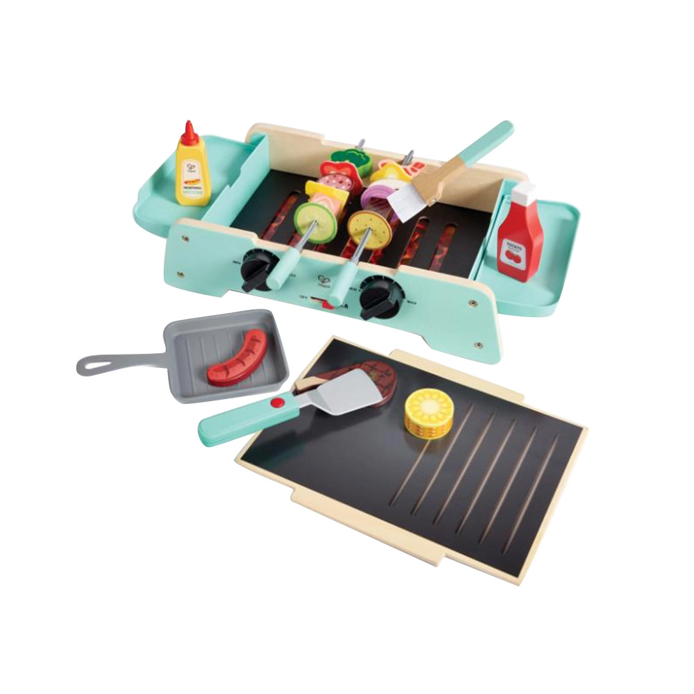 Hape Wooden Sizzling Griddle & Grill BBQ Set - 24pcs (531-E3214)