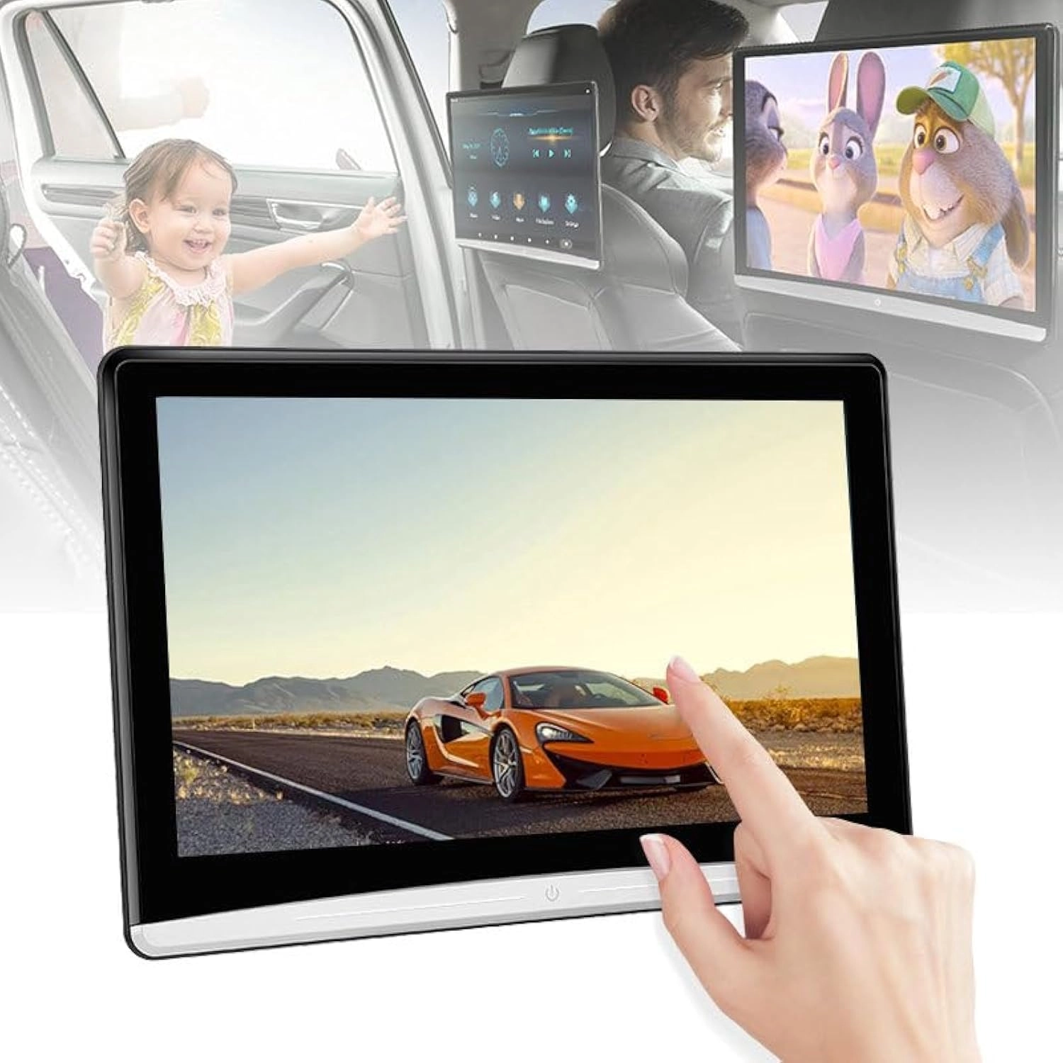 Car Headrest Display - 13.3in