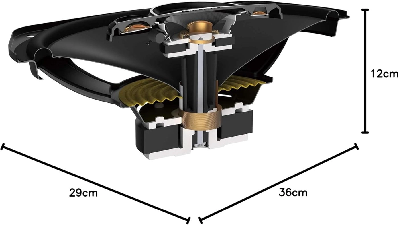 TS-A6968S - 6" x 9" 4-Way