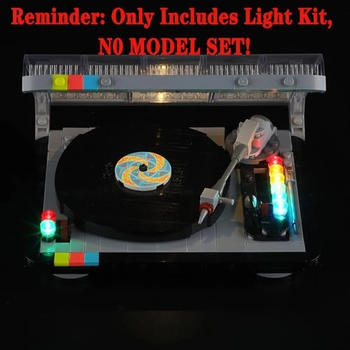 LED Lighting Kit for LEGO 40699 The Vintage Turntable