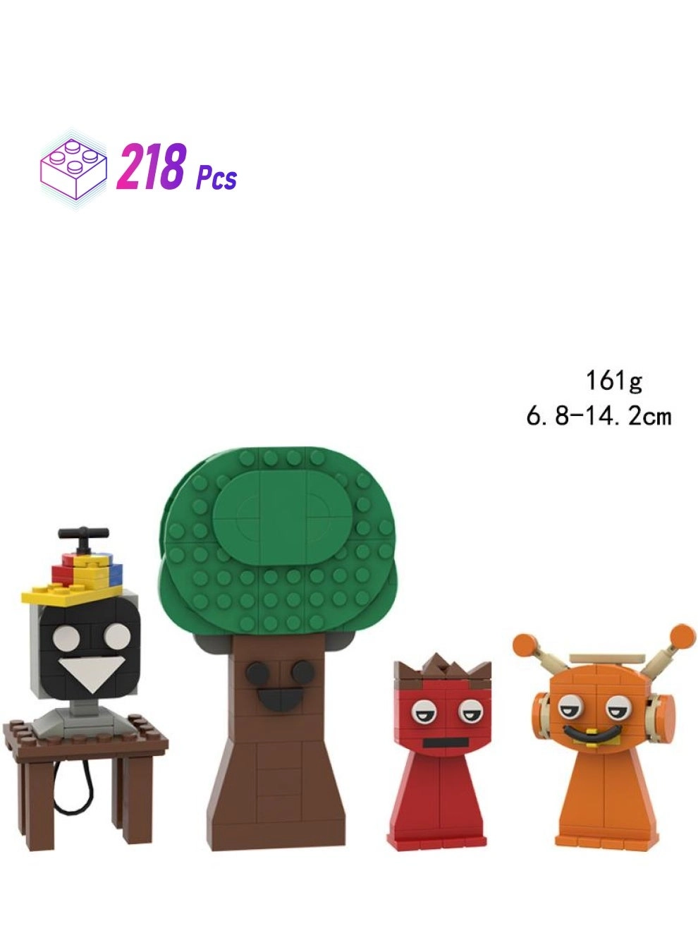 Y&D Sprunki Building Blocks - 218 pcs