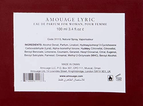 Lyric Eau de Parfum 100ml