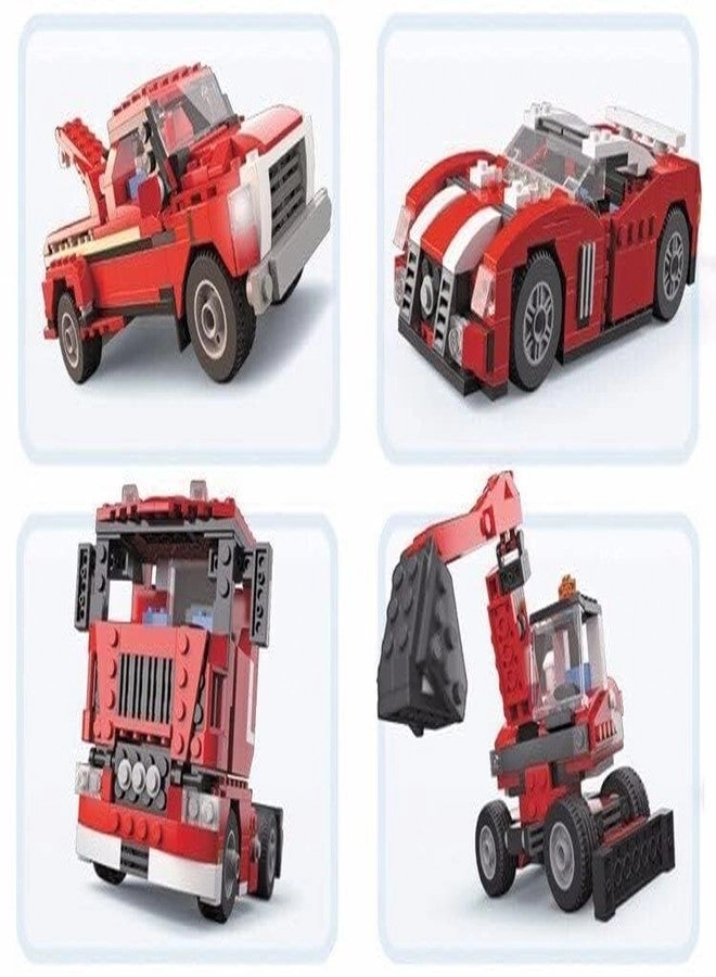 Building Blocks - Vehicles 23 pcs