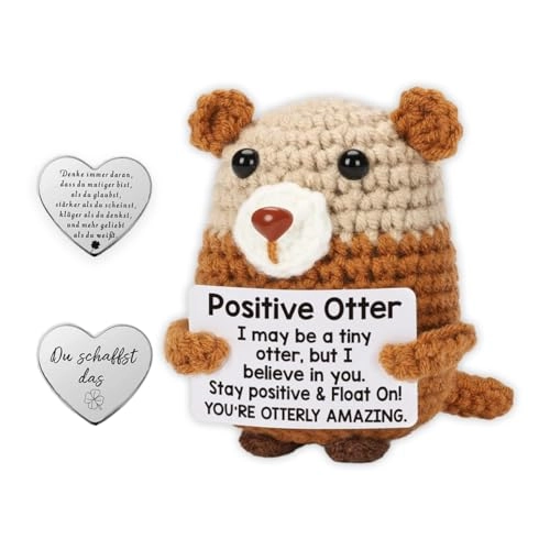 Positive Otter Pocket Hug 7 cm Knitted