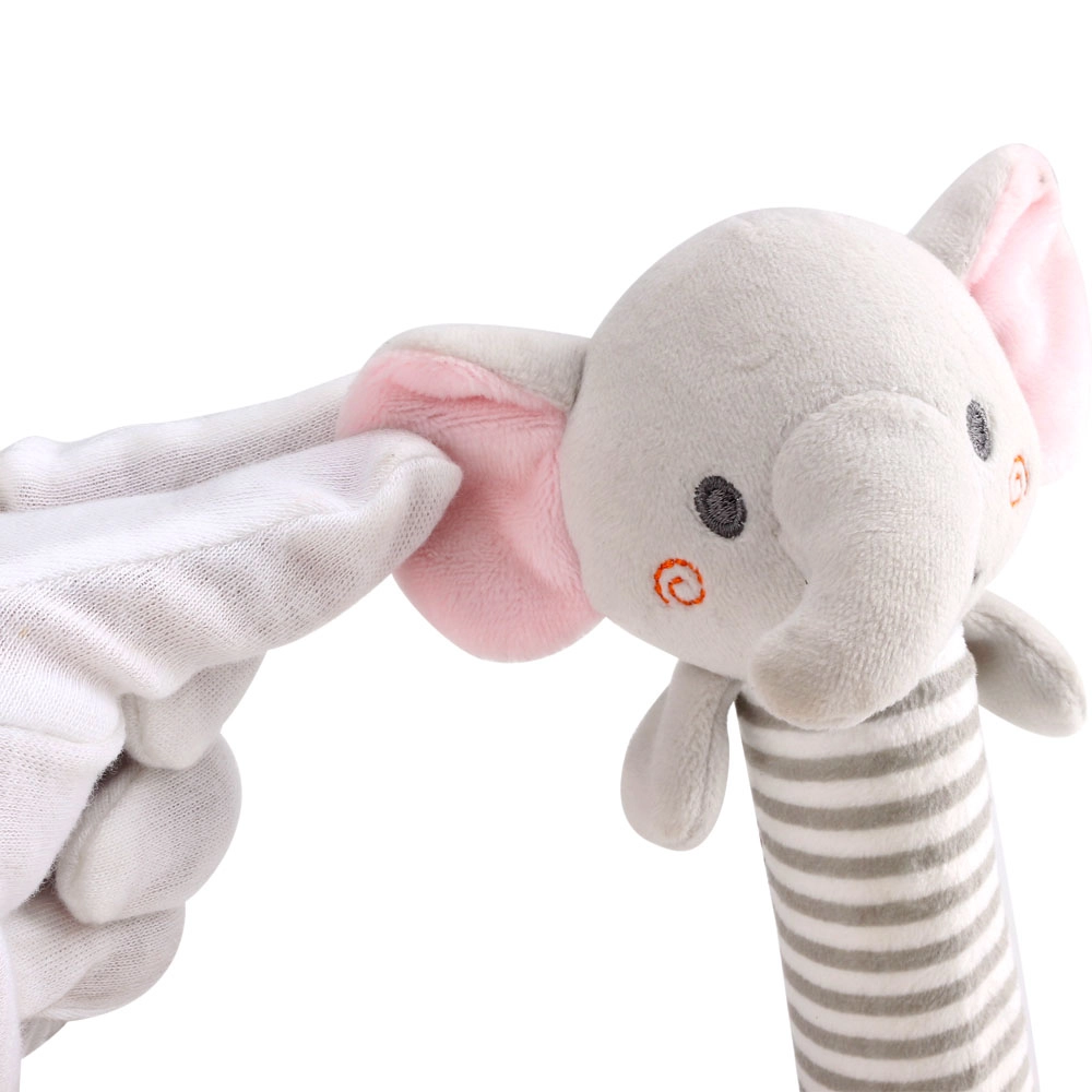Baby Stroller Plush Hanging Mobile Rattle Toy - Suitable for 3 months and above