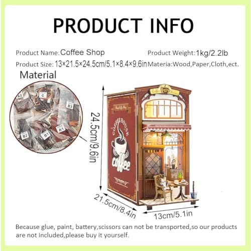 Magic House - 3D Mini Dollhouse Musical Movement