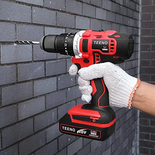 Cordless Drill Set - 2x2.0Ah