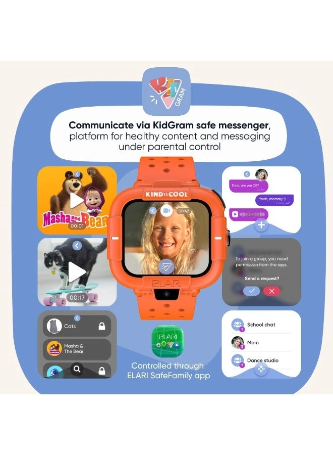 KidPhone Masha and the Bear Plastic LTE GPS