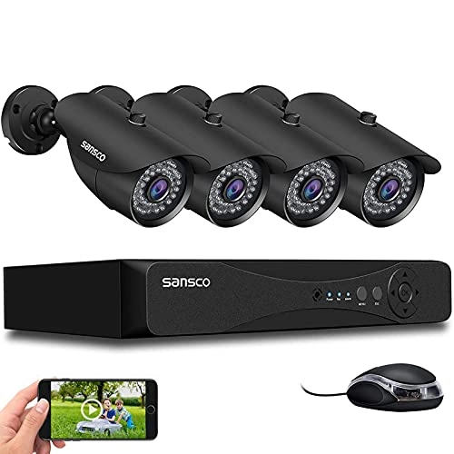 8 Channel 5MP DVR CCTV Security Camera System - 4 8 2MP