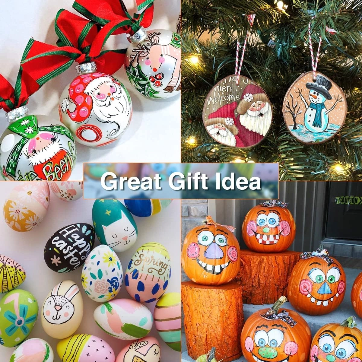 Acrylic Paint Markers Set - Multicolor Bold