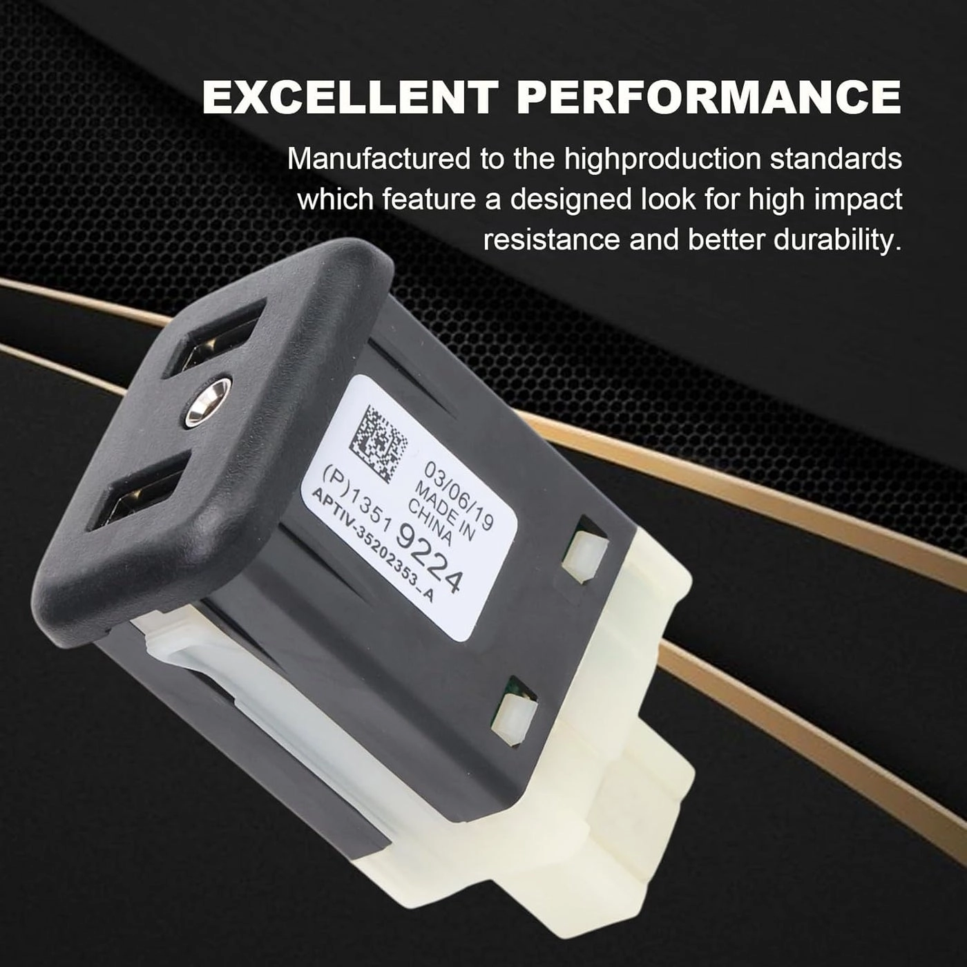 USB Port and AUX Interface Jack - Chevy Buick Cadillac GMC