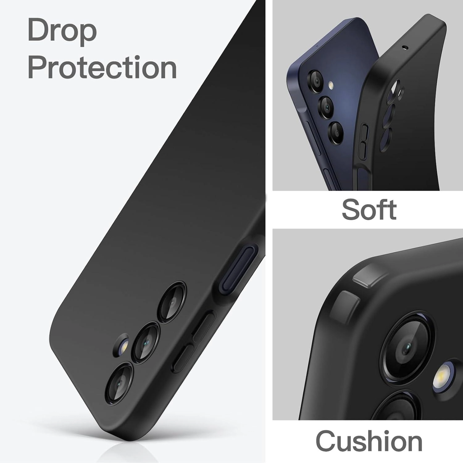 Trands TR-CC7906 Back Case for Samsung Galaxy A15