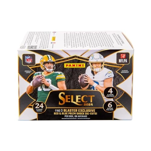 Select Football - 4 Cards per Pack 6 Packs per Box
