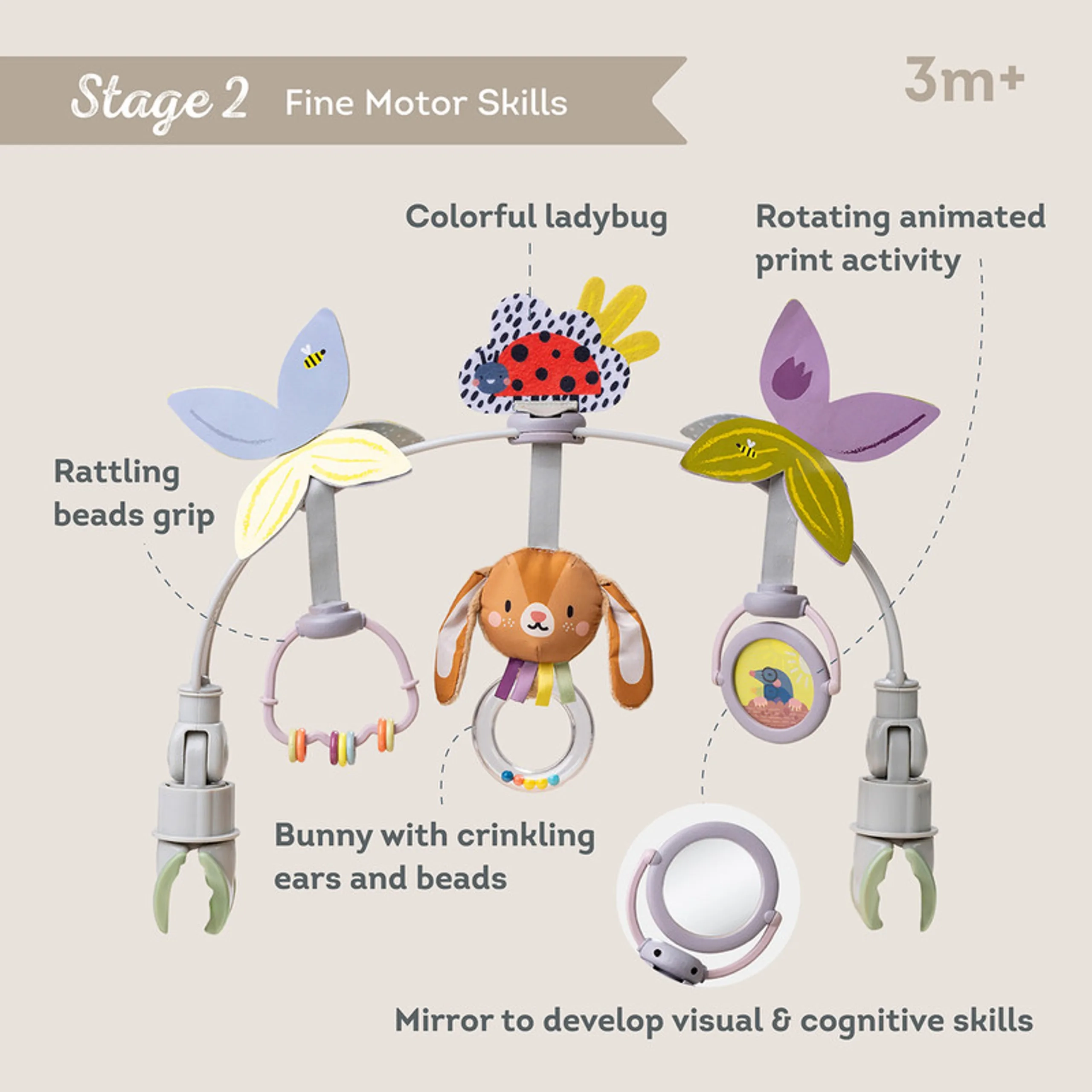 Grow With Me Activity Arch - Suitable for 0 month & above