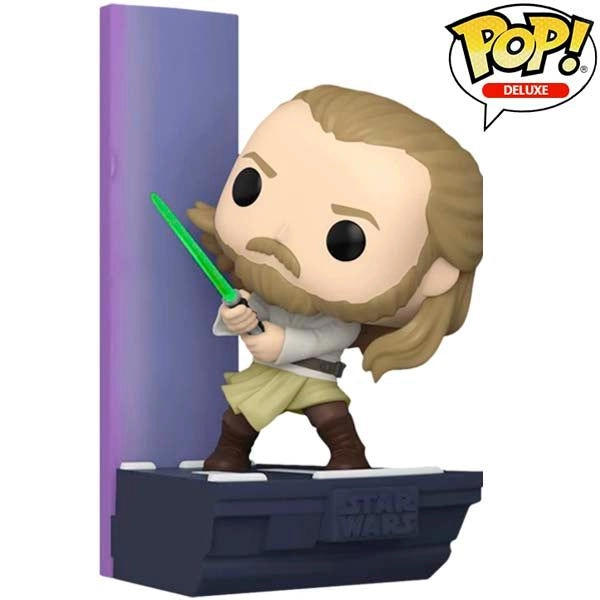 FUNKO Qui Gon - Star Wars Pop Deluxe