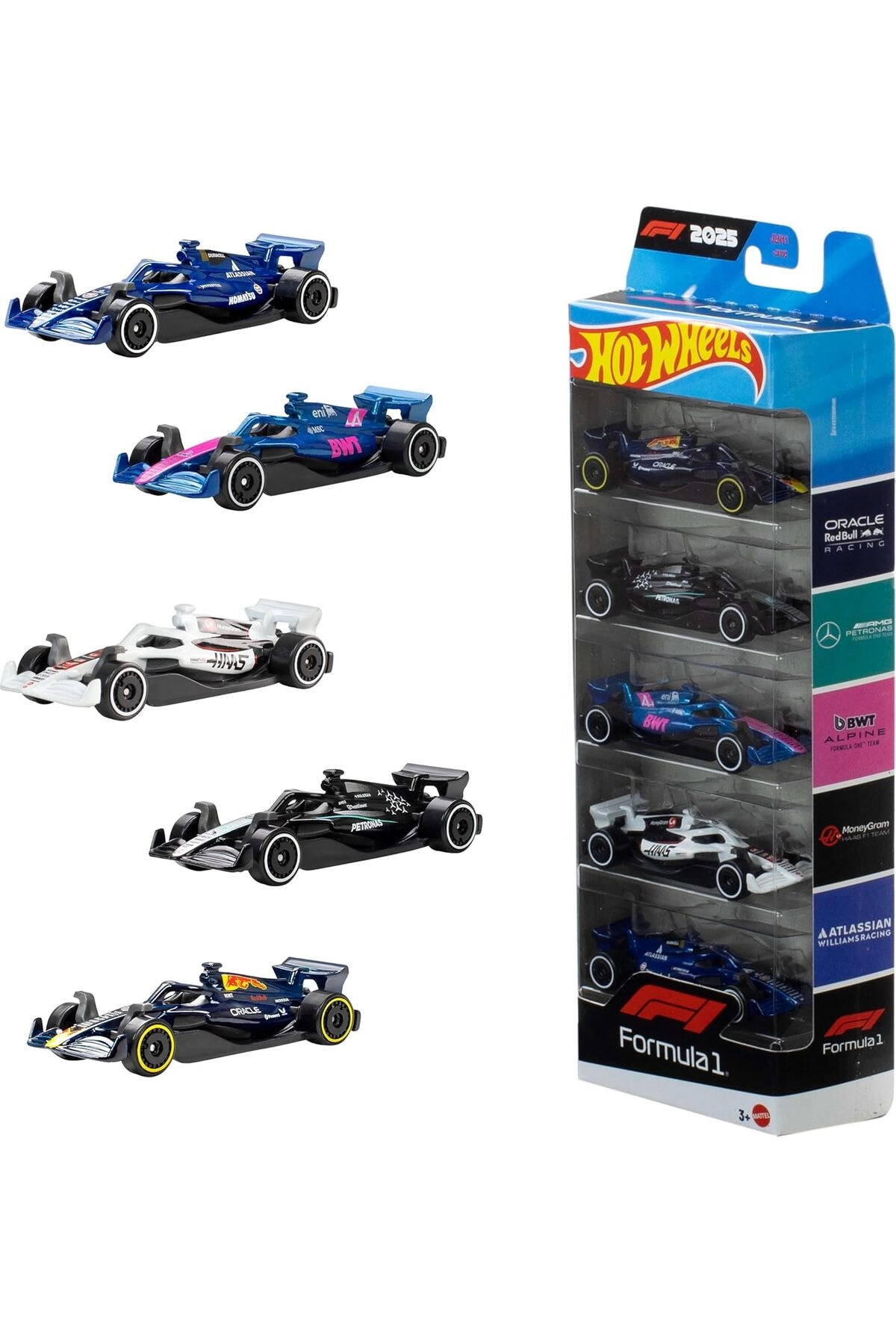 Hot Wheels Five-Car Set
