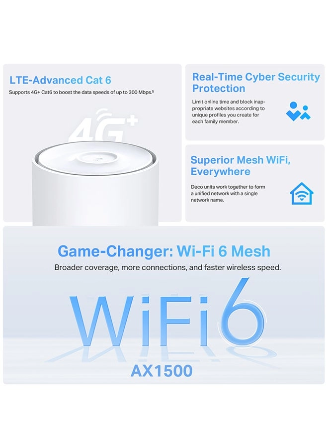 Deco X10-4G - WiFi 6