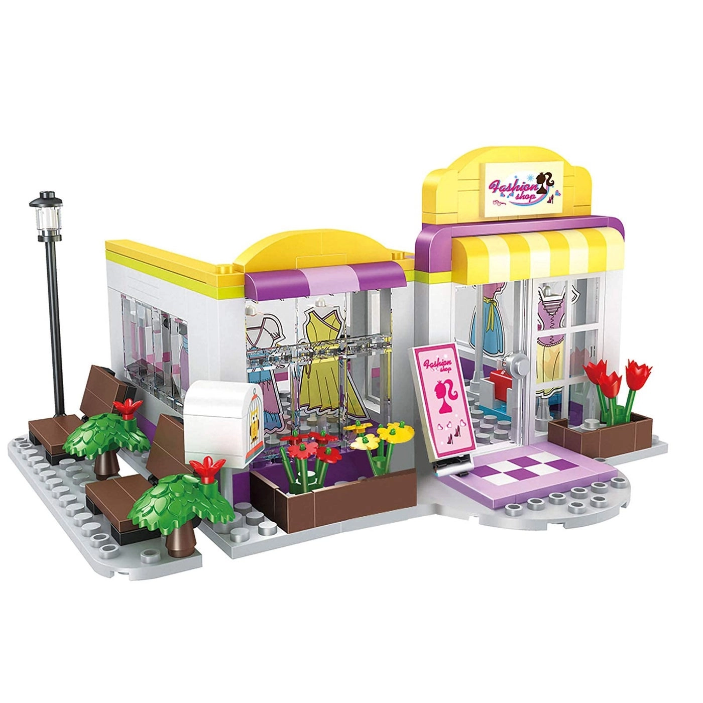Girls Friends Fashion Clothing Store - Shop House Building Kit