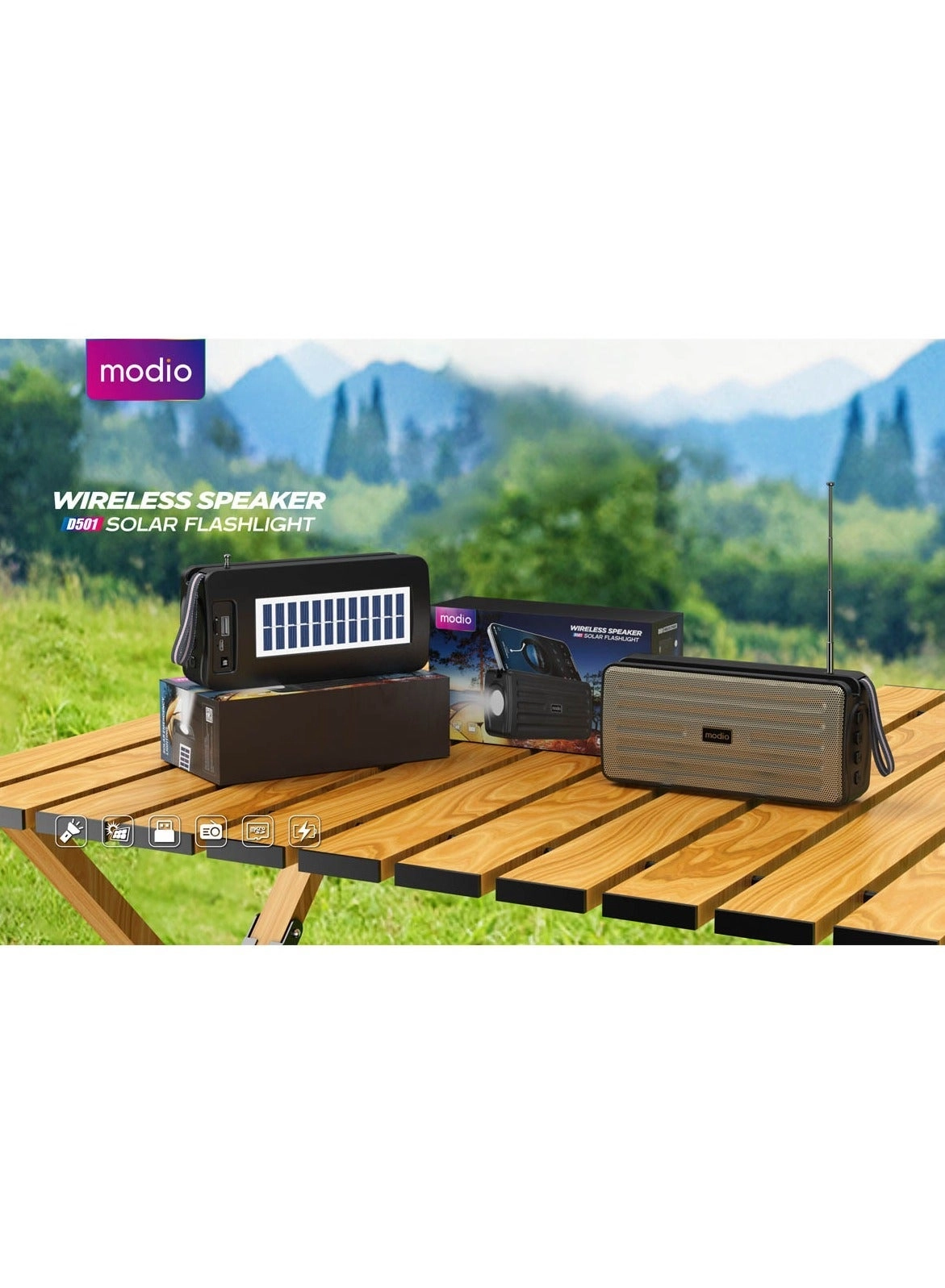 D501 - Solar Flashlight