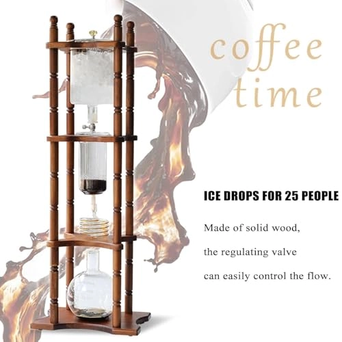 Cold Brew Drip Coffee Maker - 800ml High Borosilicate Glass